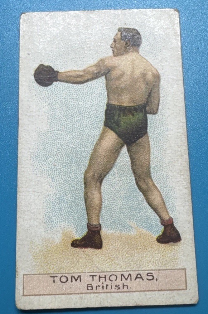 1911 Wills Boxers Var #33 Tom Thomas  Scissors Back