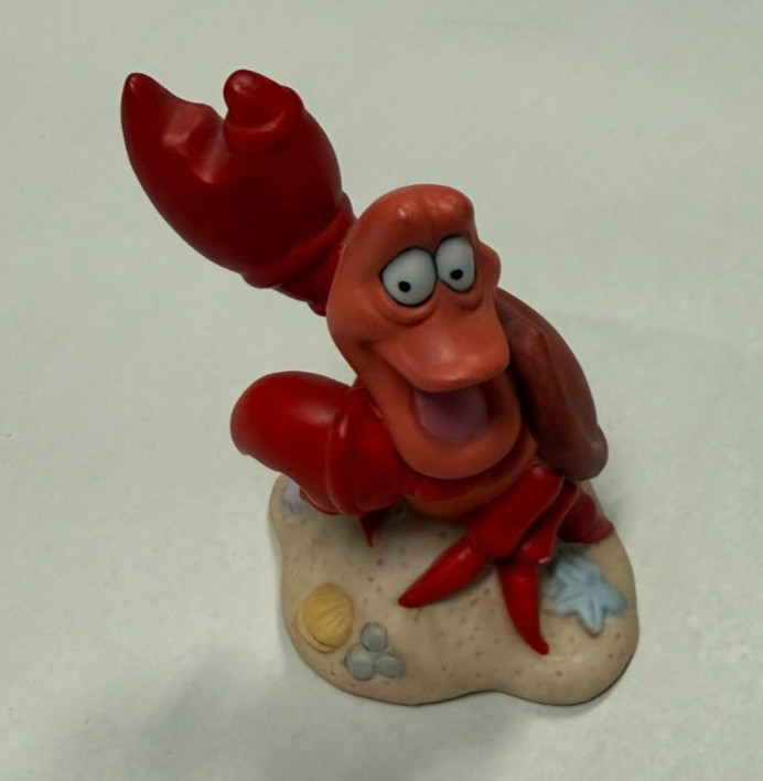 Disney’s Sebastian From The Little Mermaid Ceramic Figurine Disney’s Sebastian From The Little Mermaid Ceramic Figurine