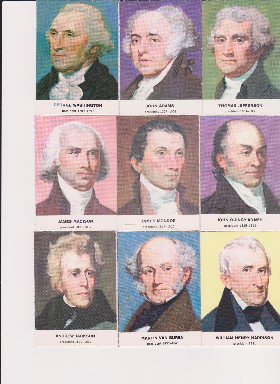 1960 Golden Press Presidents PICK ONE OR MORE COMPLETE YOUR SET MINT GRADEABLE
