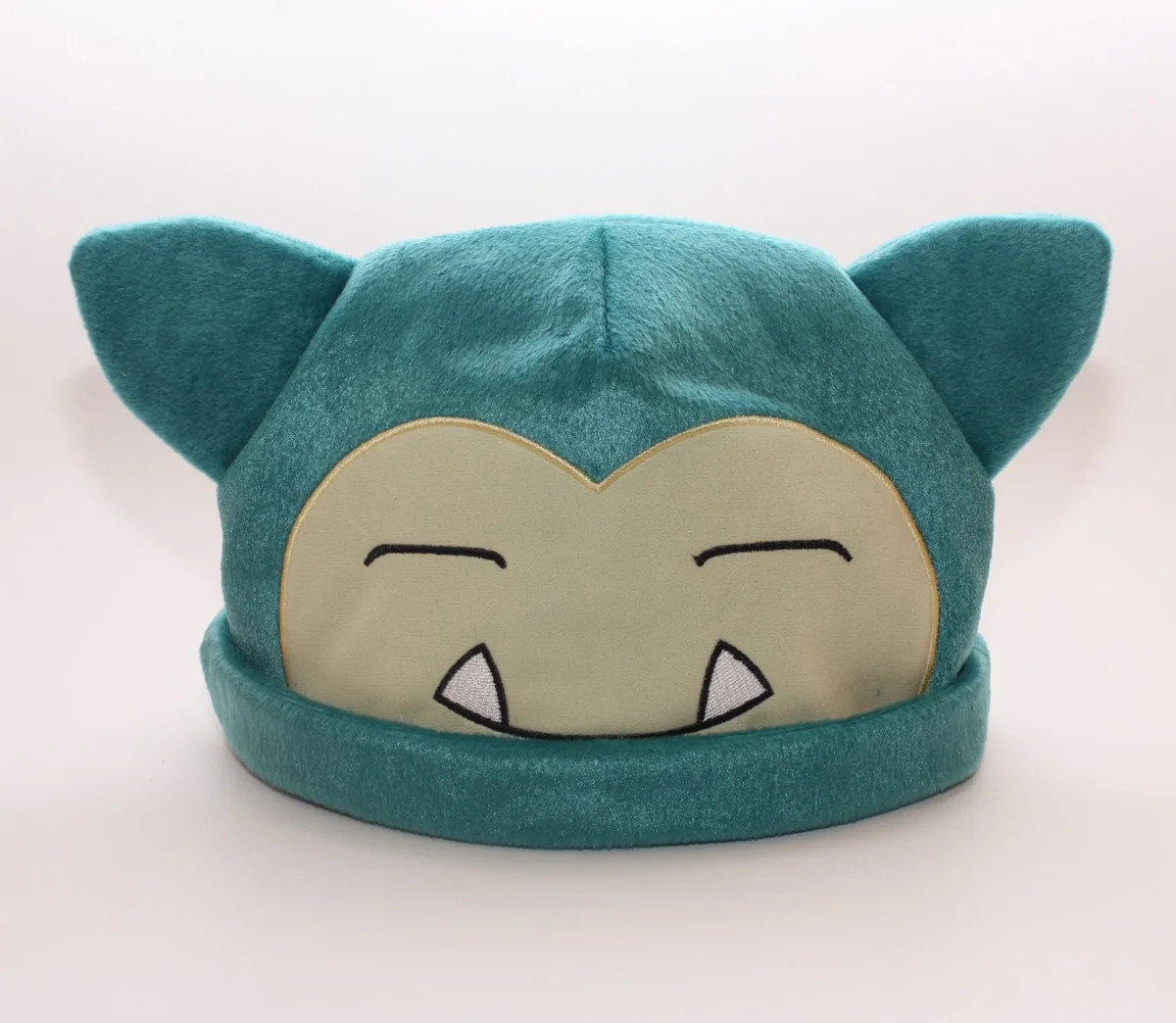 Pokemon Snorlax Cosplay Soft Cute Plush Toy Cap Warm Soft Hat - Brand New