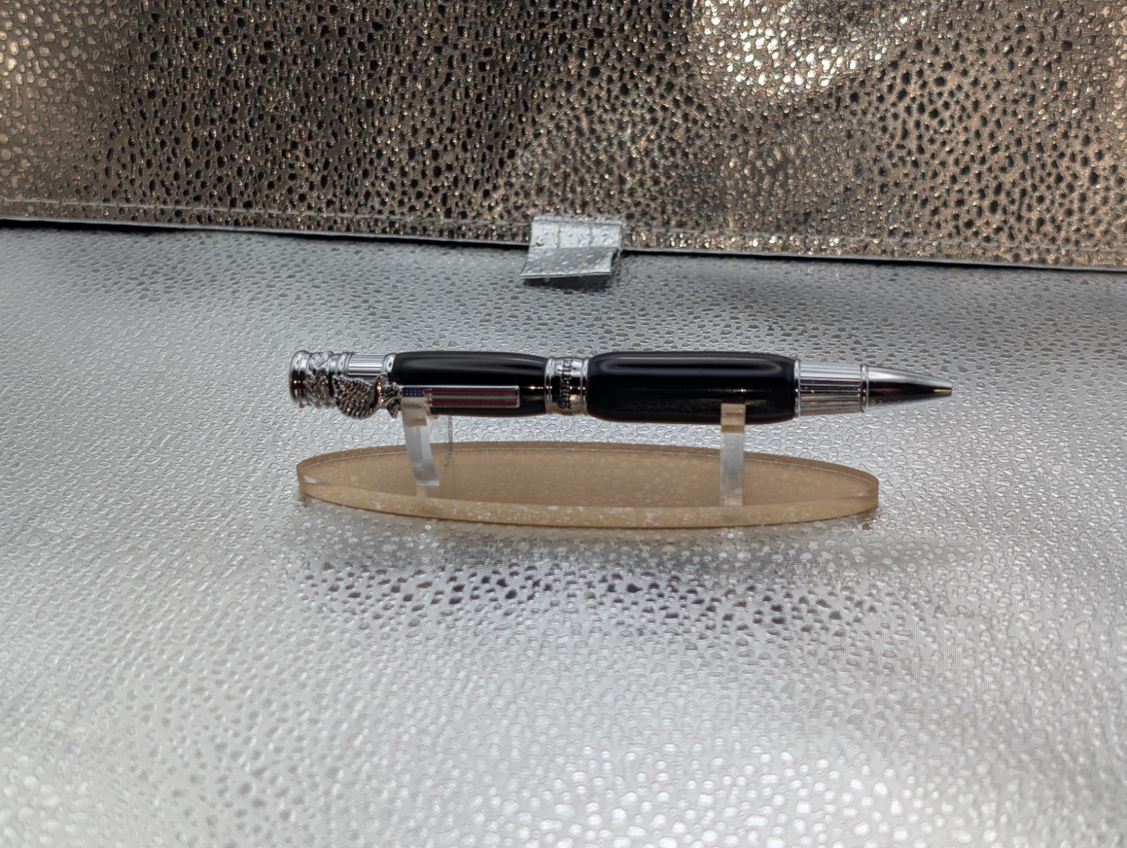 Handmade Resin American Patriot Twist Pen With A Display Box. Handmade Resin American Patriot Twist Pen With A Display Box.
