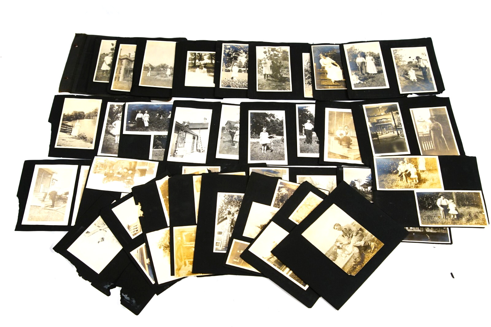 River Rouge & Wayne Michigan 1918-1920 Family Homestead Estate Photo Album