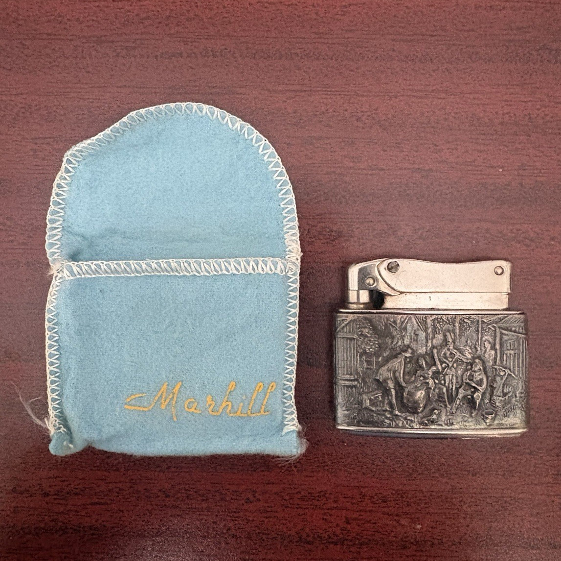 2 Vintage lighters- mid-20th-century European manufacturer Karl Wieden