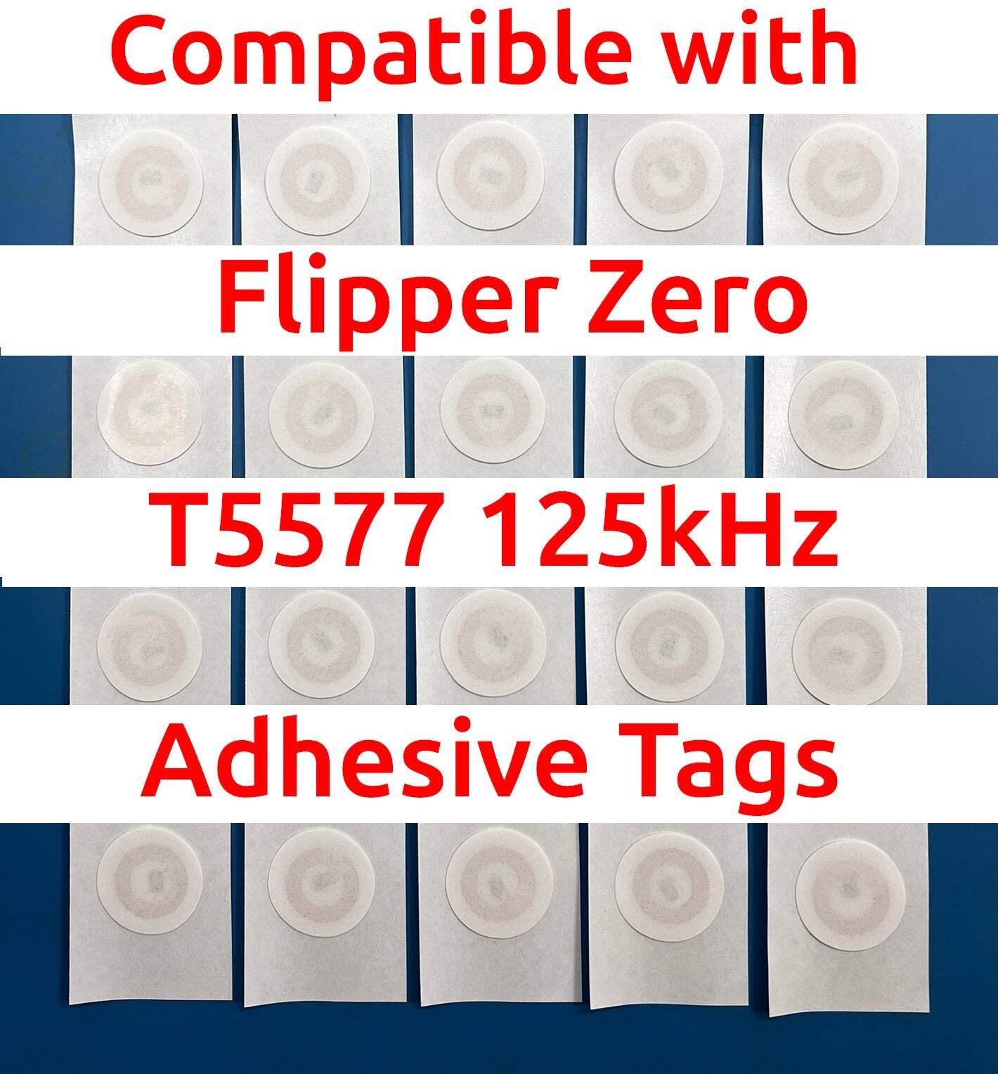 T5577 Atmel Sticker Tag (20-Pack) 125kHz Proximity RFID🔥Stick on Phone&more