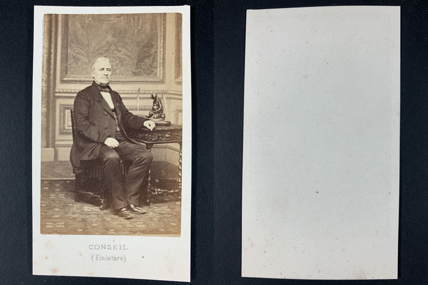 Mayer et Pierson, Le député Amédée Conseil Vintage cdv albumen print.Amédée Co