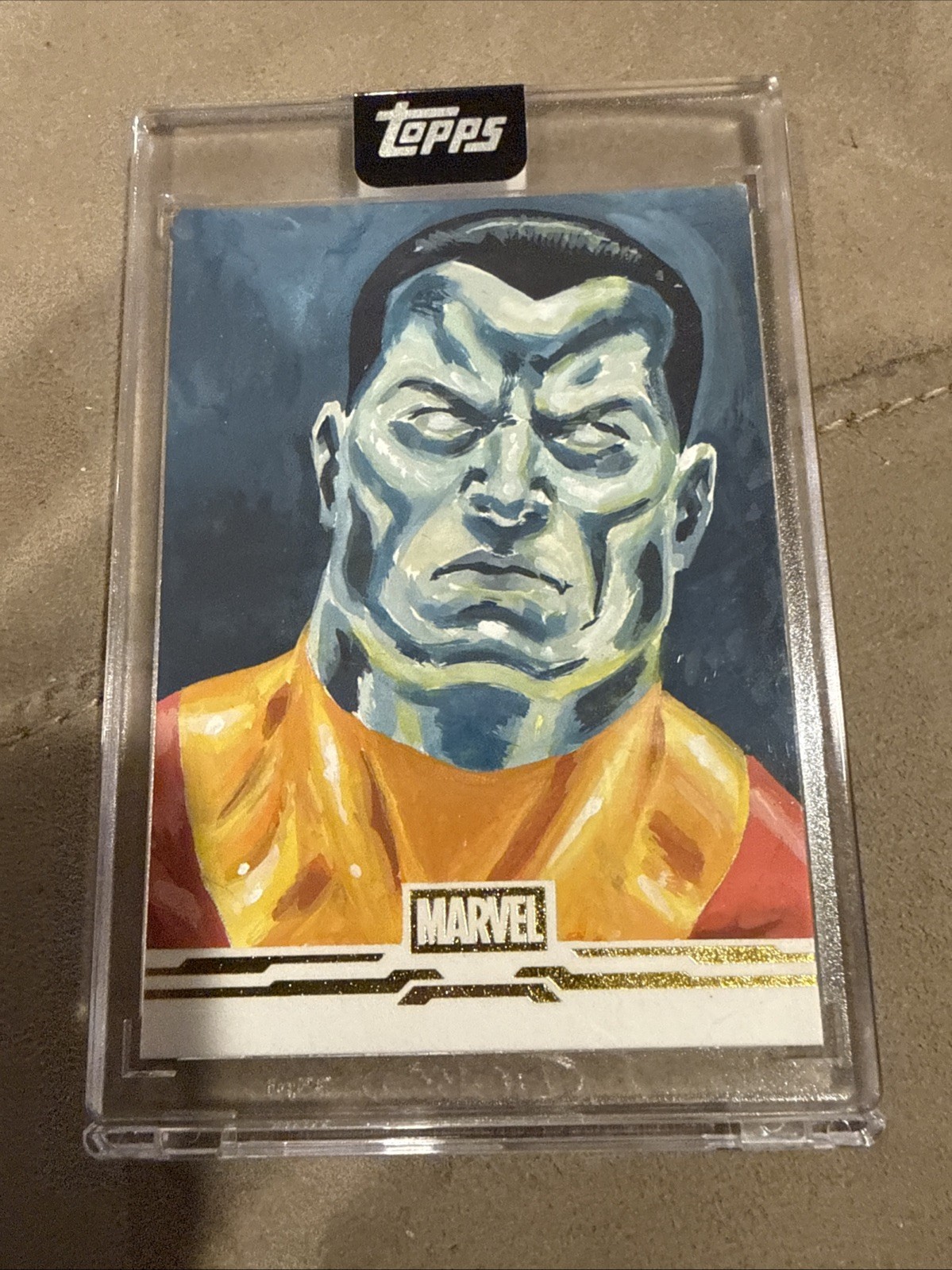 2026 Marvel Mint Colossus Patricio Carrasco Sketch 1/1 