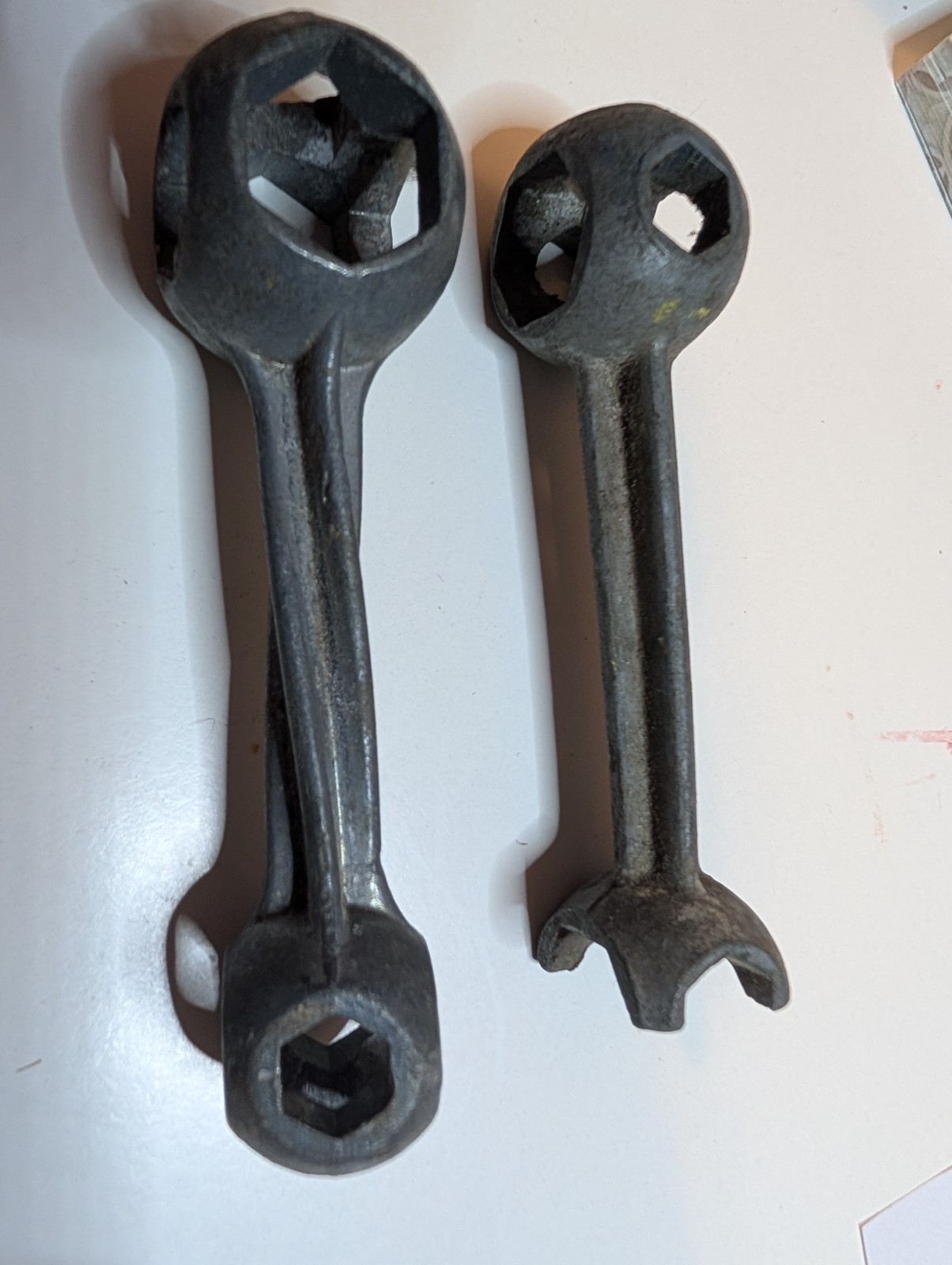 Two Bicycle Wrenches One\'s Made In Us And One Is Made In England. BEST OFFER 