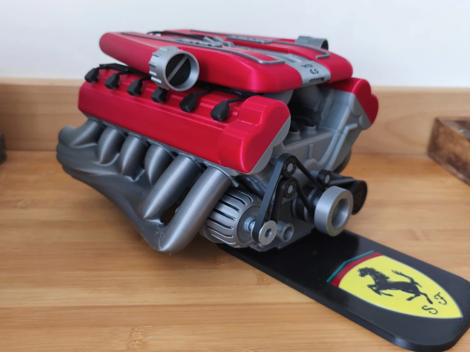 DIY Unassembled Engine Model Kit • Exotic Hobby Build Display Parts Set