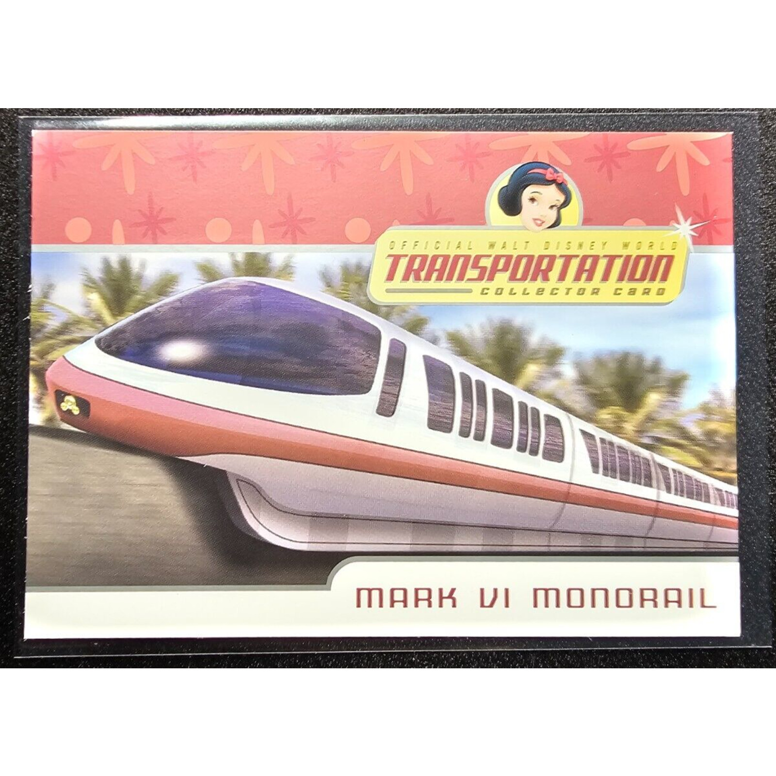 Official Walt Disney World Transportation Mark VI Monorail #14 of 18 Ser 1 Card