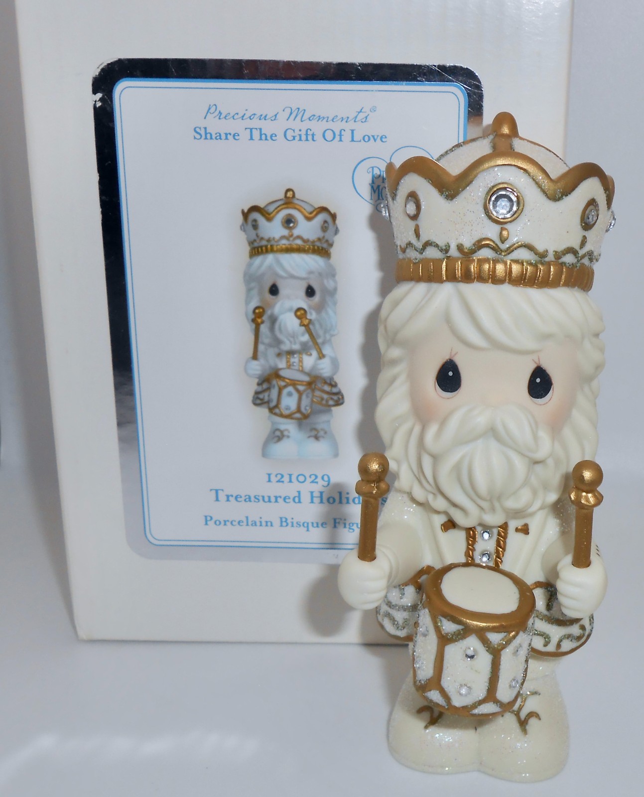 2011 Precious Moments TREASURED HOLIDAYS Annual Nutcracker Figurine 121029 H71