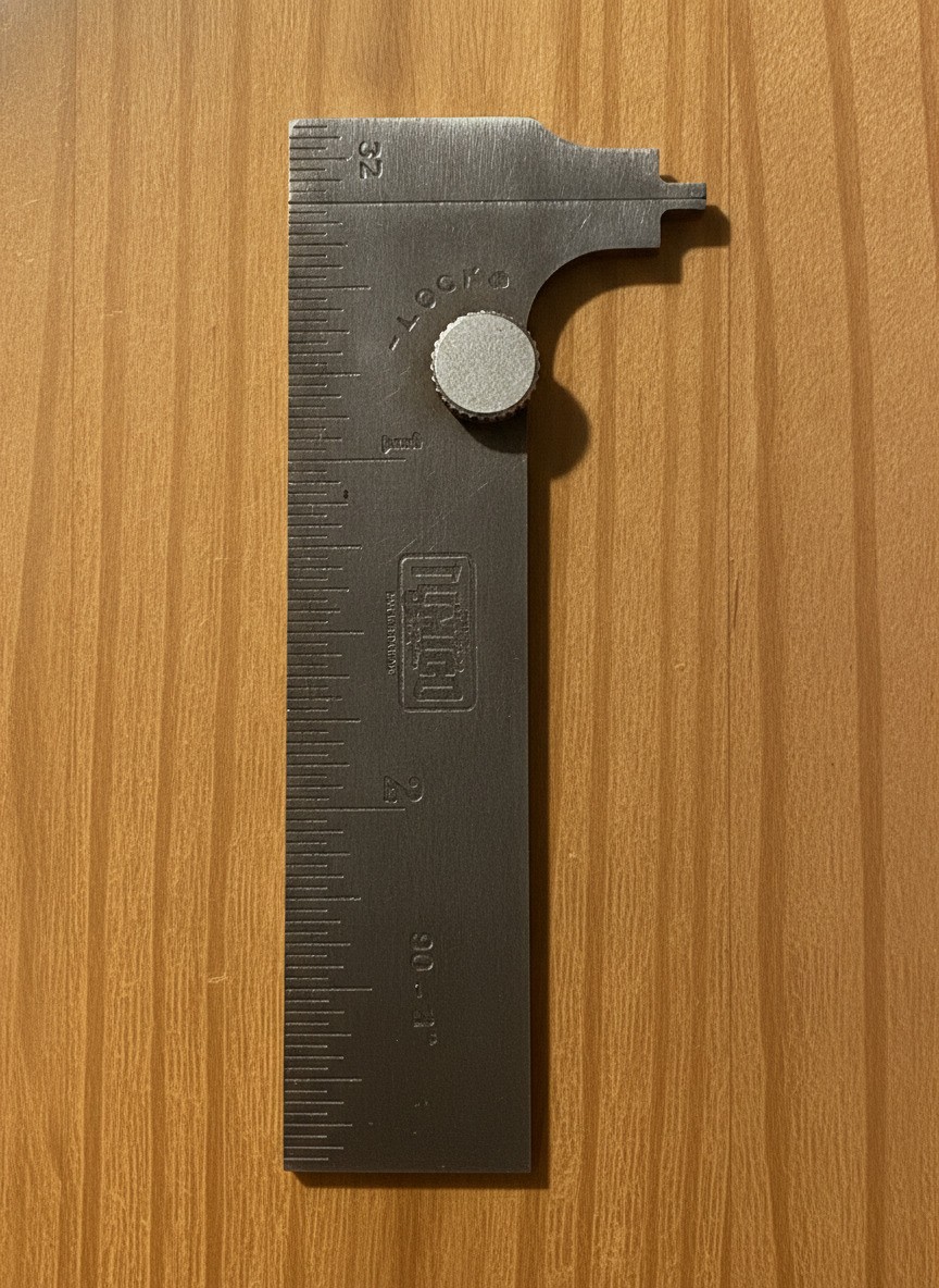 Vintage Tumico No. 90-3 Pocket Slide Caliper 3