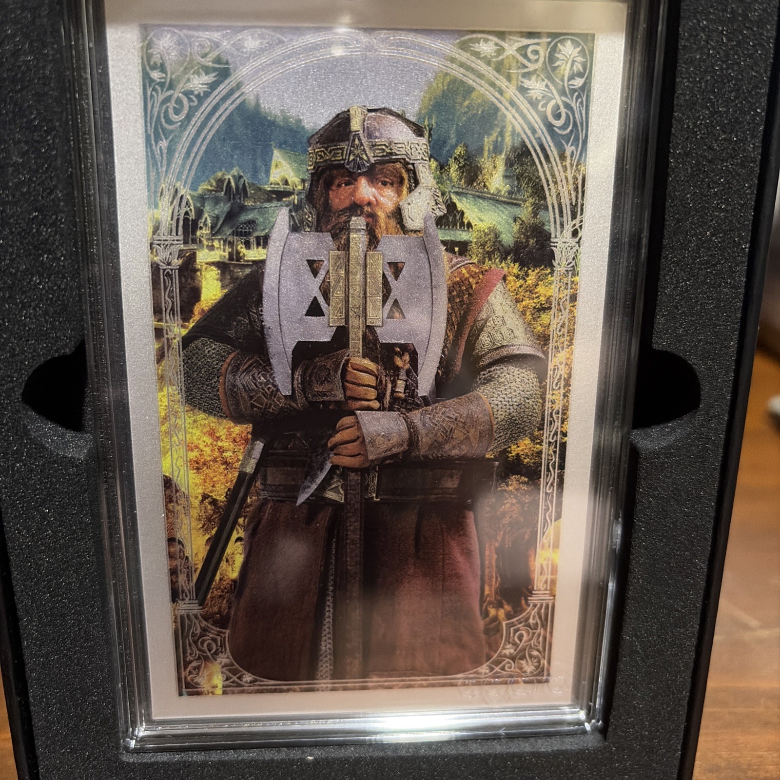 Agora The Lord of the Rings Gimli T1 5g .999 Pure Silver Fantasy Genre/No Box
