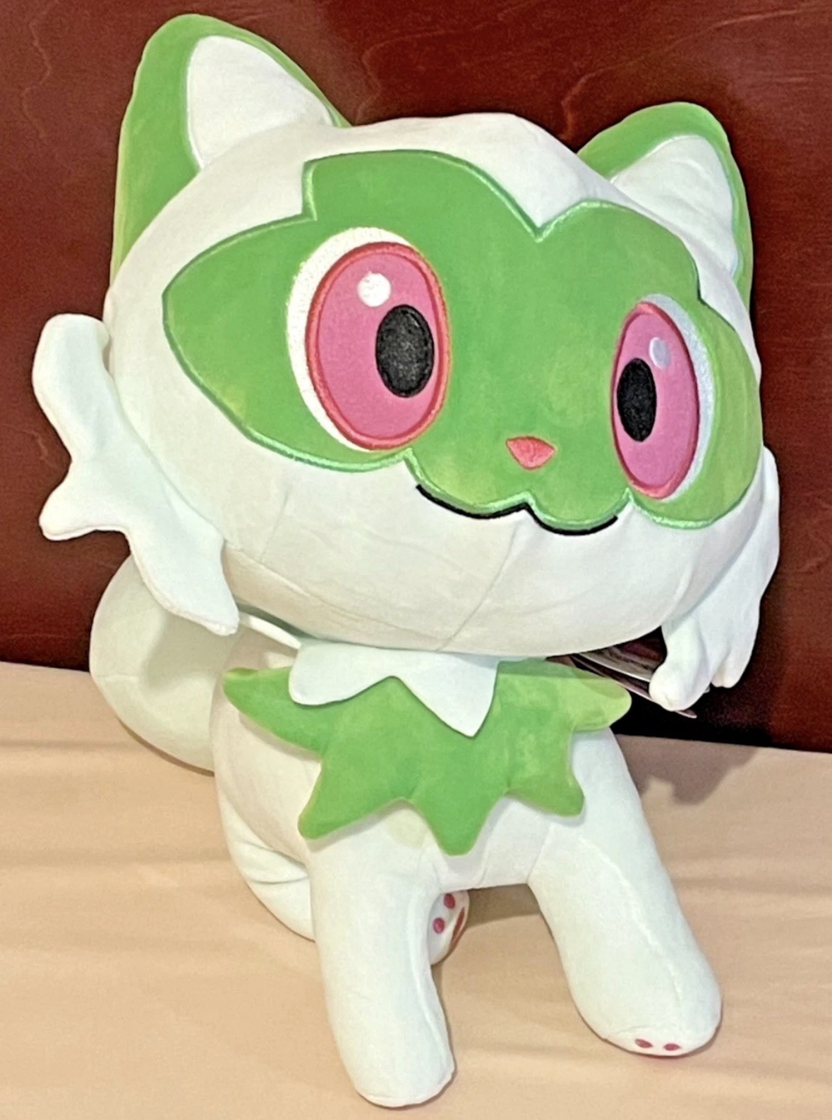New Sprigatito 13” Plush Round 1 Exclusive NWT Pokemon Licensed - US Seller New Sprigatito 13” Plush Round 1 Exclusive NWT Pokemon Licensed - US Seller
