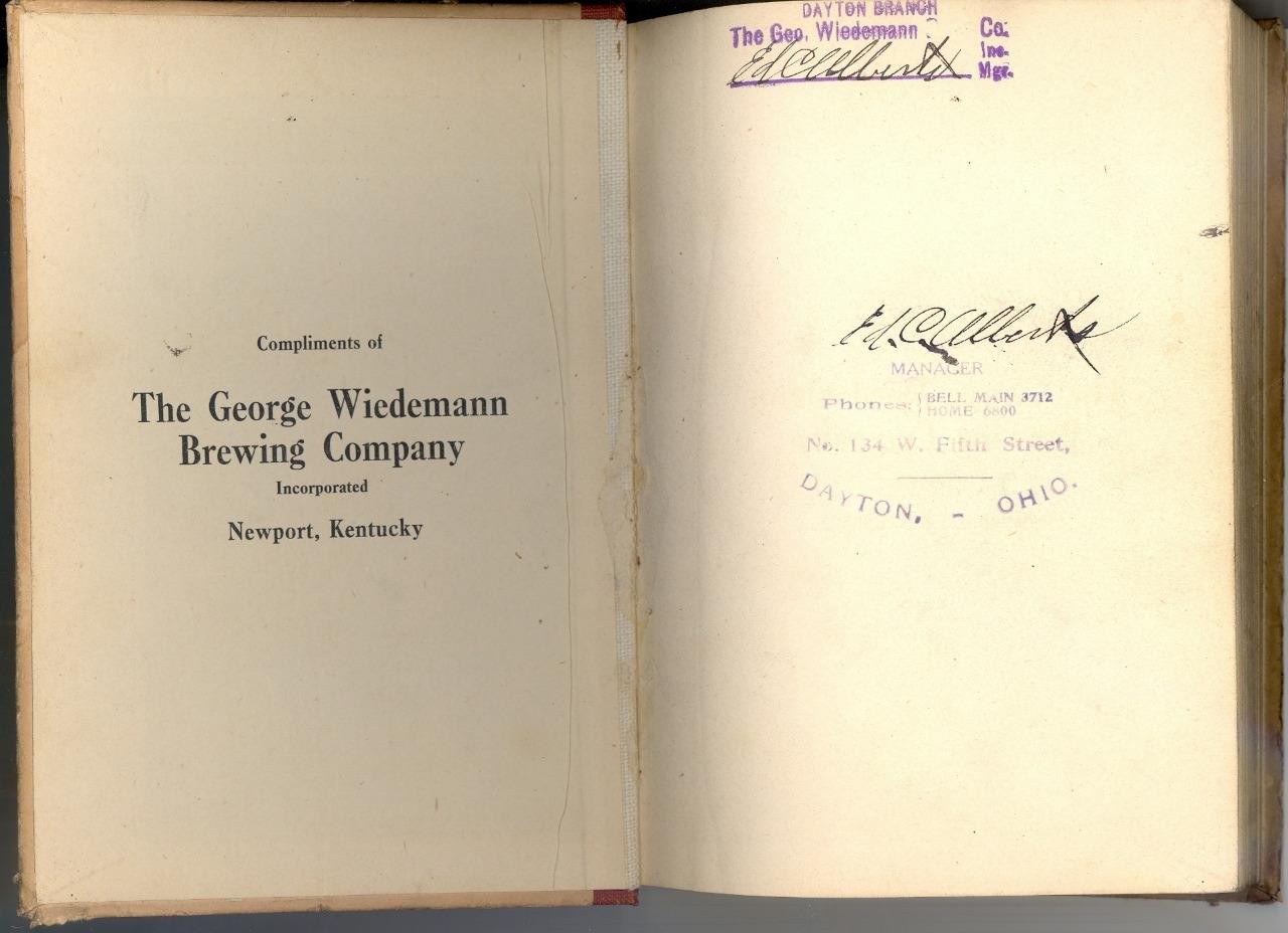 ANTIQUE PRE-PRO 1912 PROMO COOKBOOK \