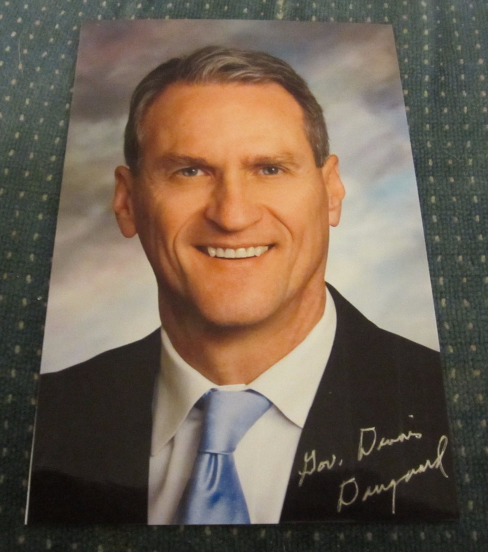 Dennis Daugaard Autographed Signed 4X6 Photograph USA Governor South Dakota Dennis Daugaard Autographed Signed 4X6 Photograph USA Governor South Dakota