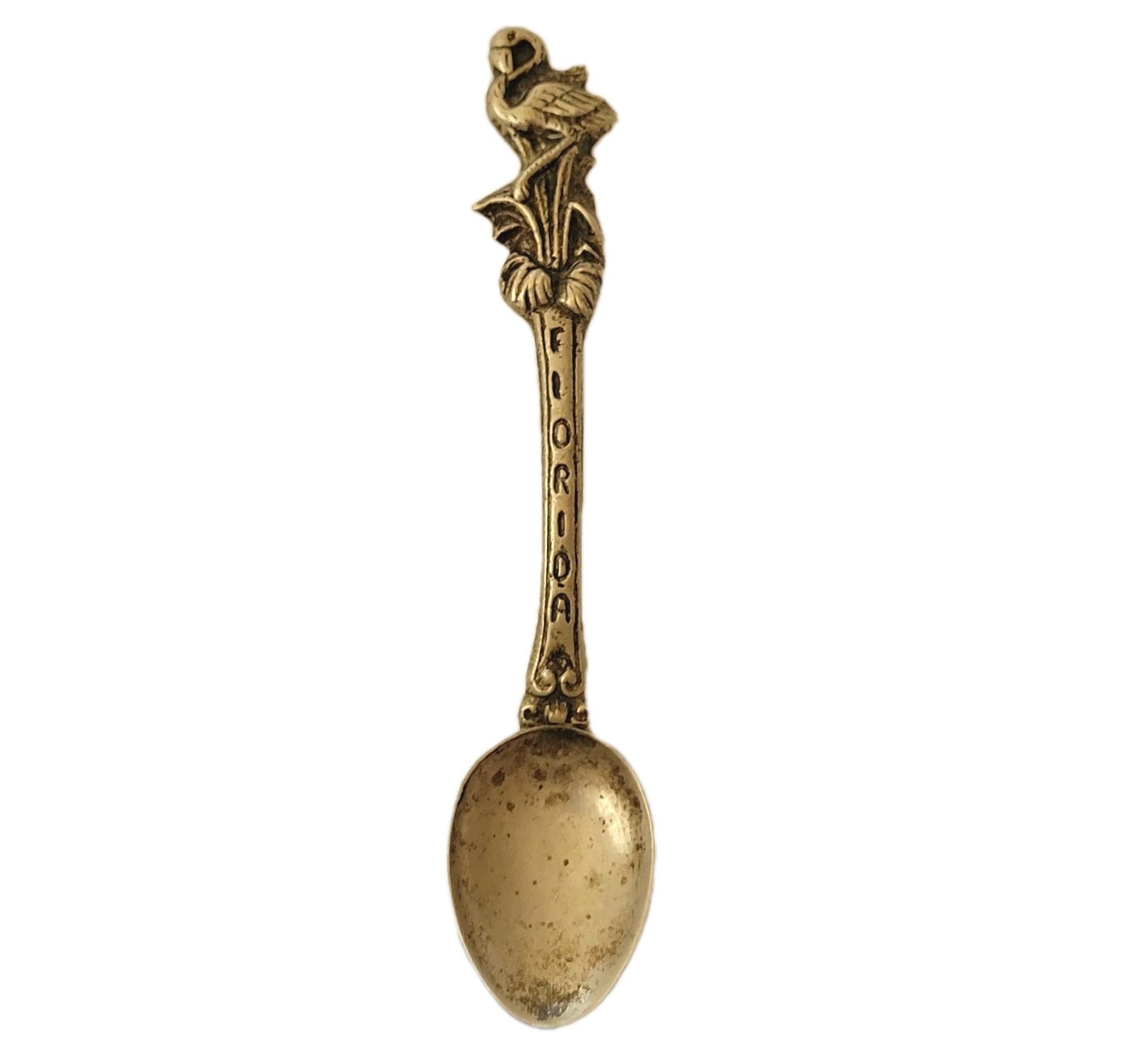 Vintage Florida Souvenir Spoon Collectible Flamingo Vintage Florida Souvenir Spoon Collectible Flamingo