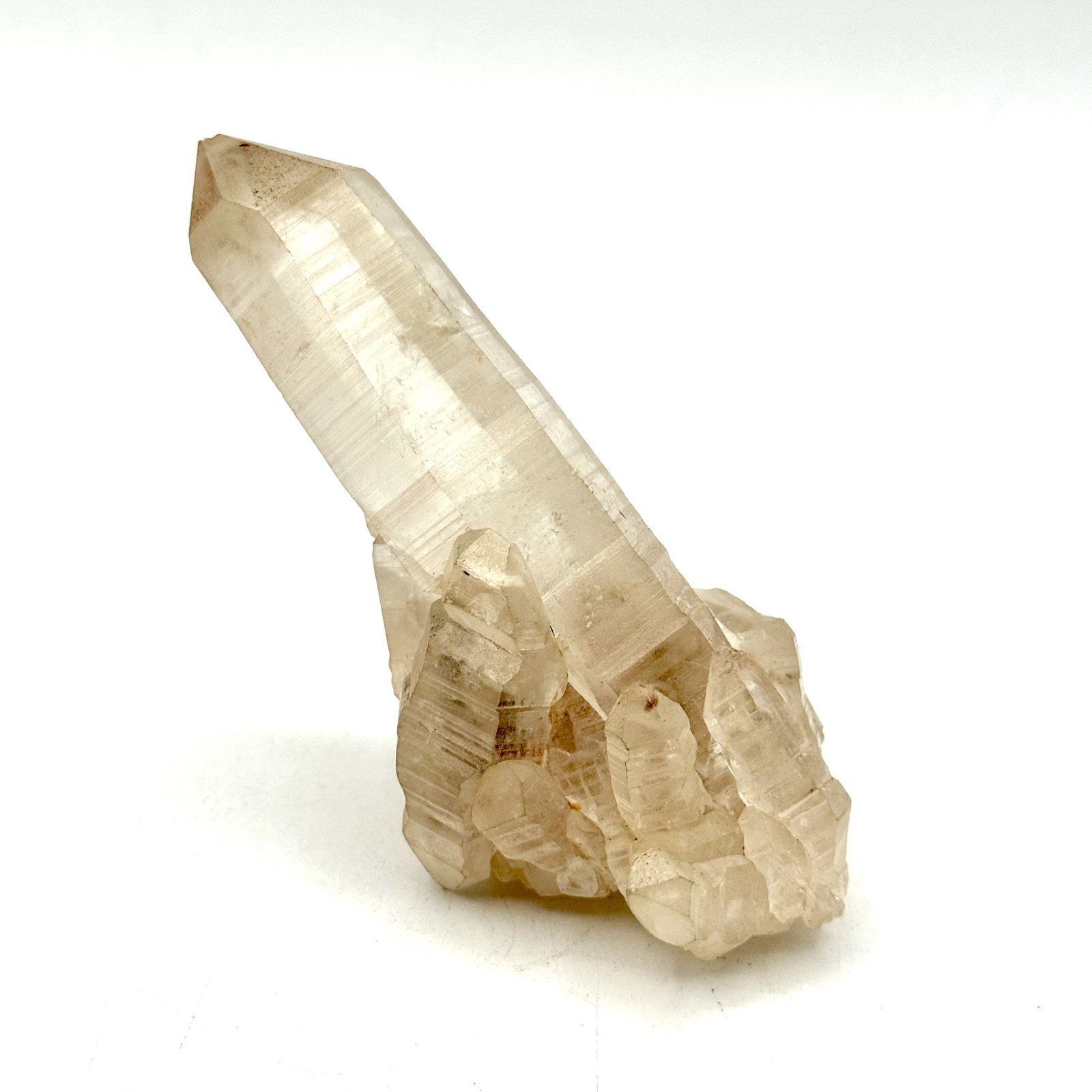 Large Natural Quartz Crystal Cluster Point Mineral Specimen 114mm Large Natural Quartz Crystal Cluster Point Mineral Specimen 114mm