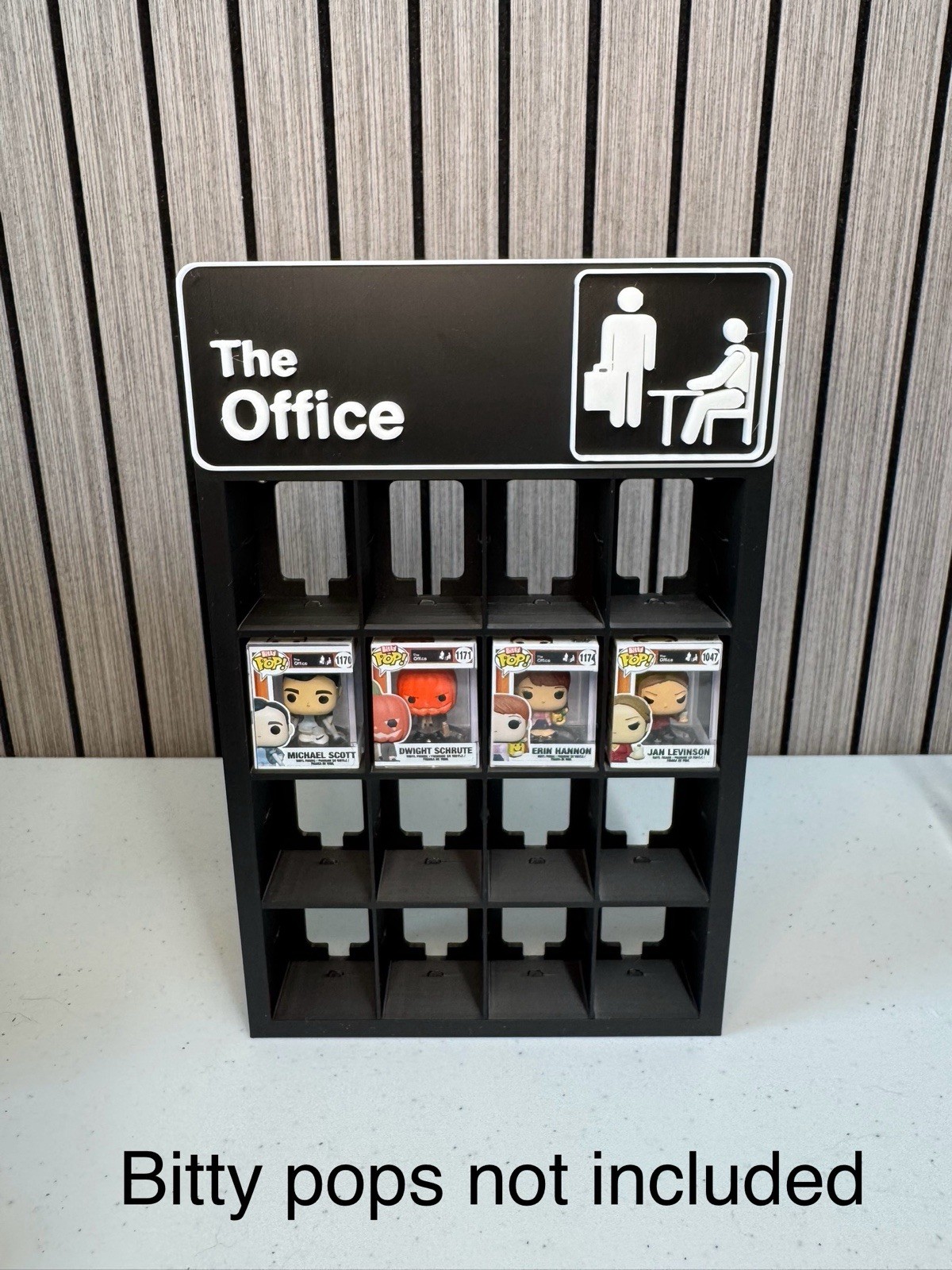Funko Bitty Pop The Office Custom Display Case Complete Set (case only)
