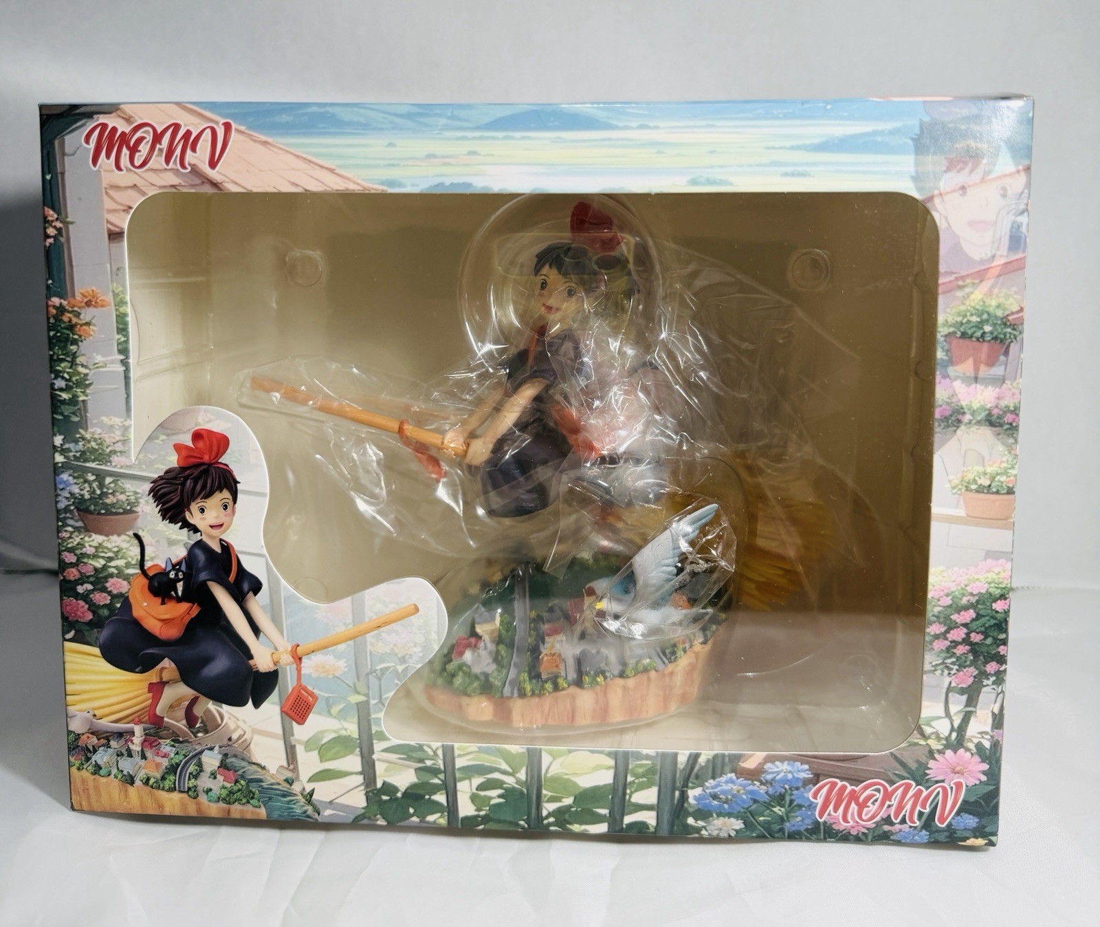 Studio Ghibli Kiki's Delivery Service Kiki & Jiji Figure Anime Diorama Collectib