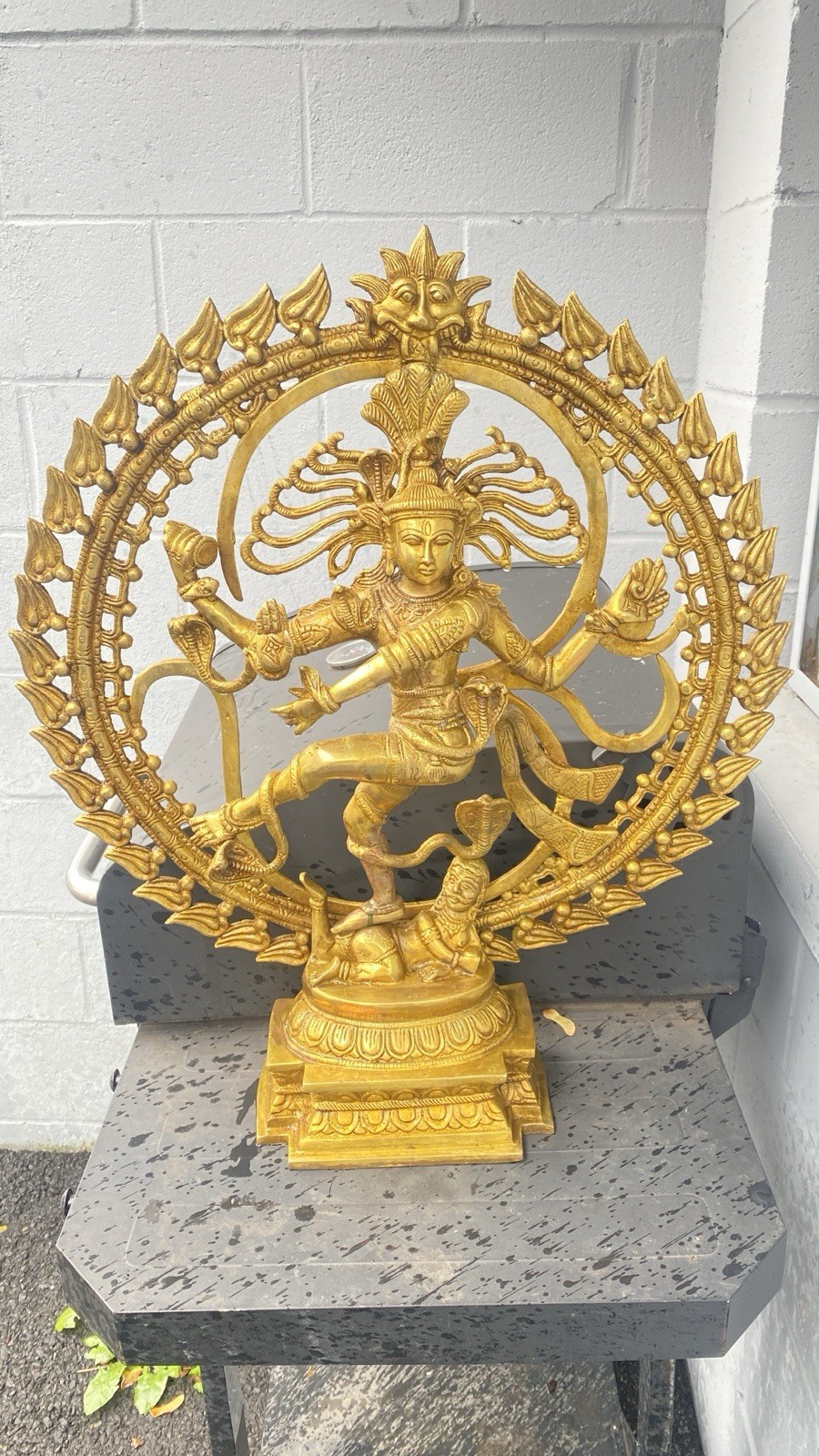 Shiva Nataraja 36” 92cm Nataraj Statue Brass 