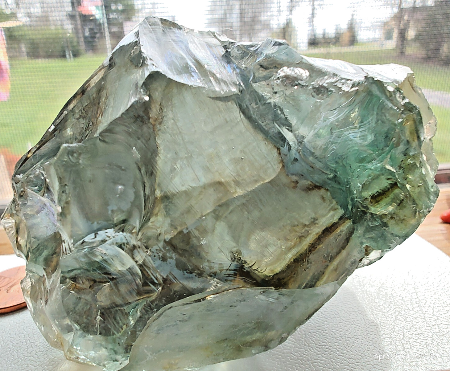 Calming Mother Earth Andara Crystal Specimen 360g Lady Nellie Monatomic Stone