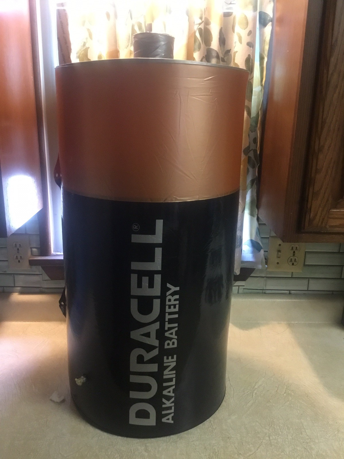 Huge  Duracell Inflatable Retail Display Battery Advertisement 32” 