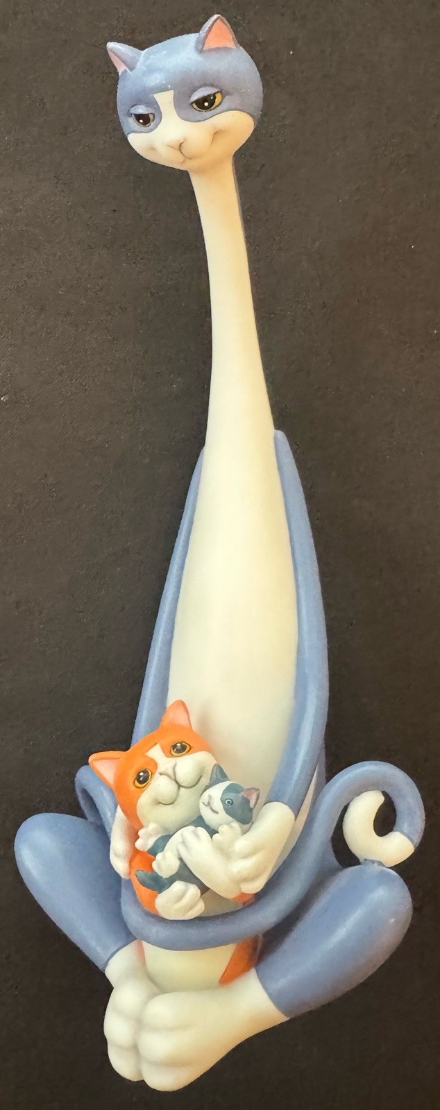 Cool Cats 💙 “Playtime” Figurine A7950 by Toni Goffe ~ Border Fine Arts