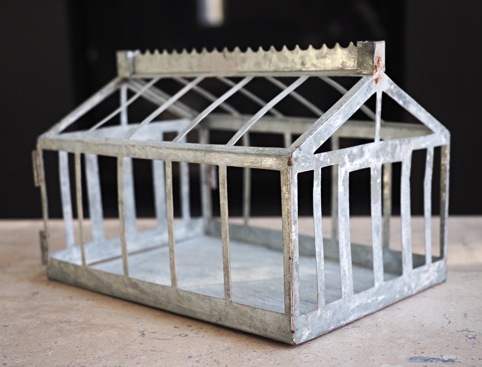 Terrain Anthropologie Concordville 2019 Collection Zinc Metal Large Greenhouse