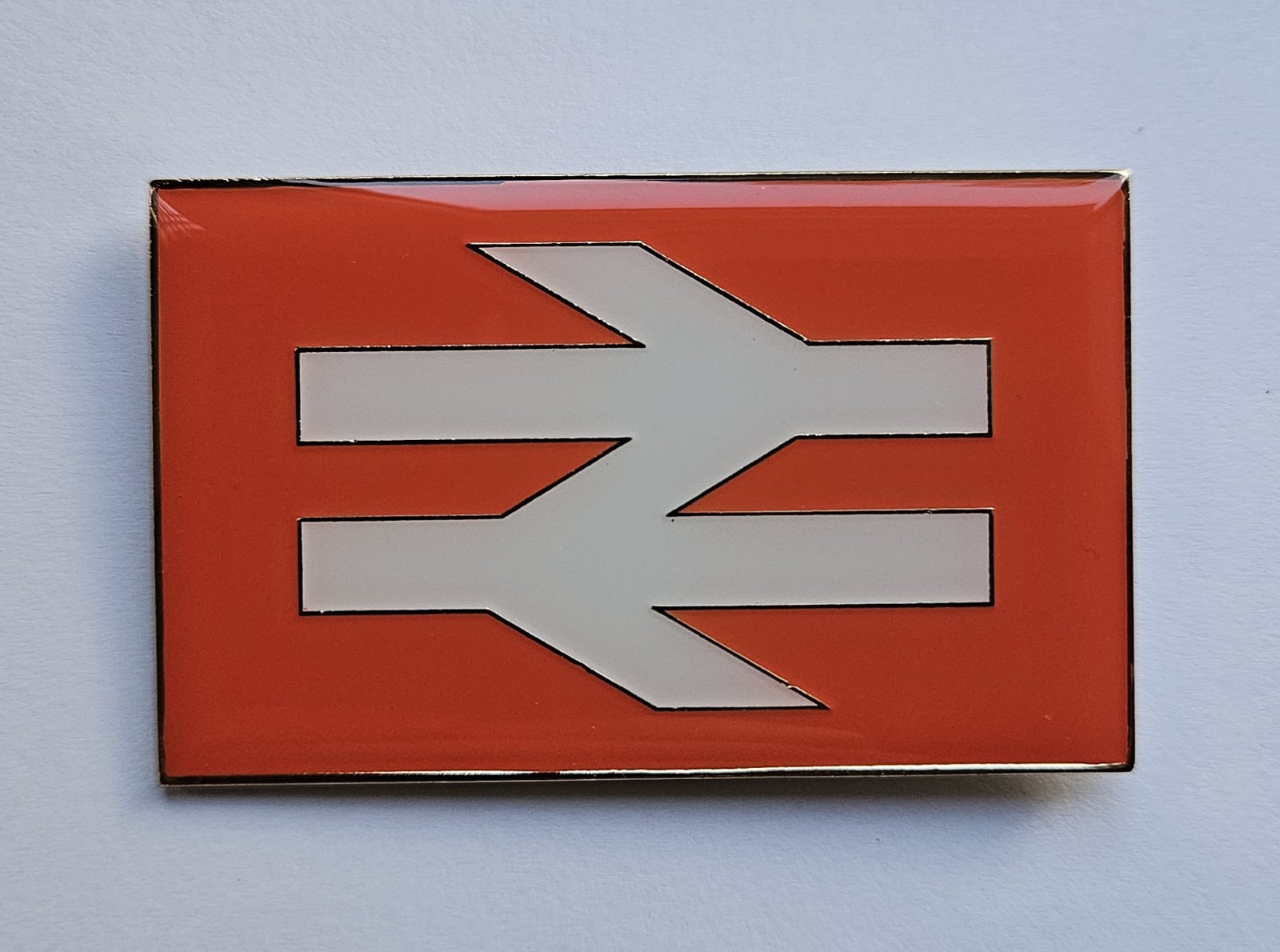 British Rail LARGE Enamel badge Individually numbered 65x40mm 