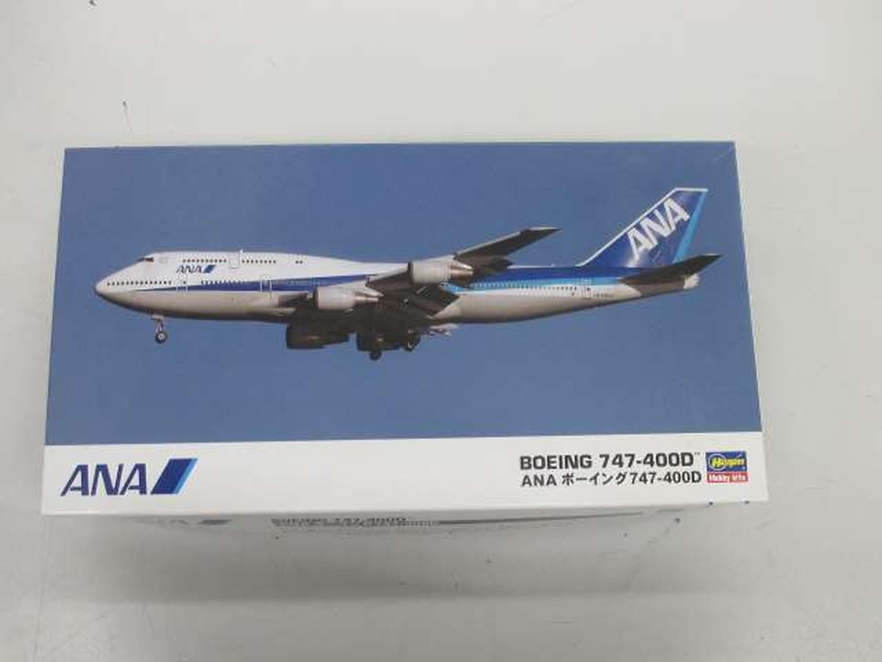 HASEGAWA ANA Boeing 747 400D Model Kit Used Unassembled Vintage Rare