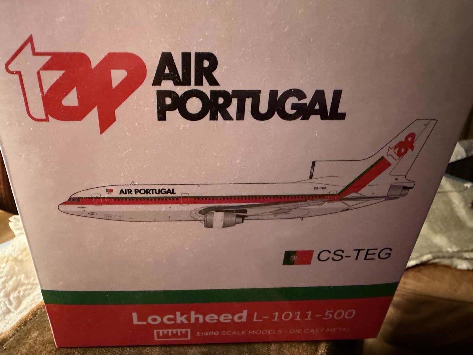 NG Models Lockheed L-1011-500 Tap Air Portugal in 1/400 Scale CS-TEG