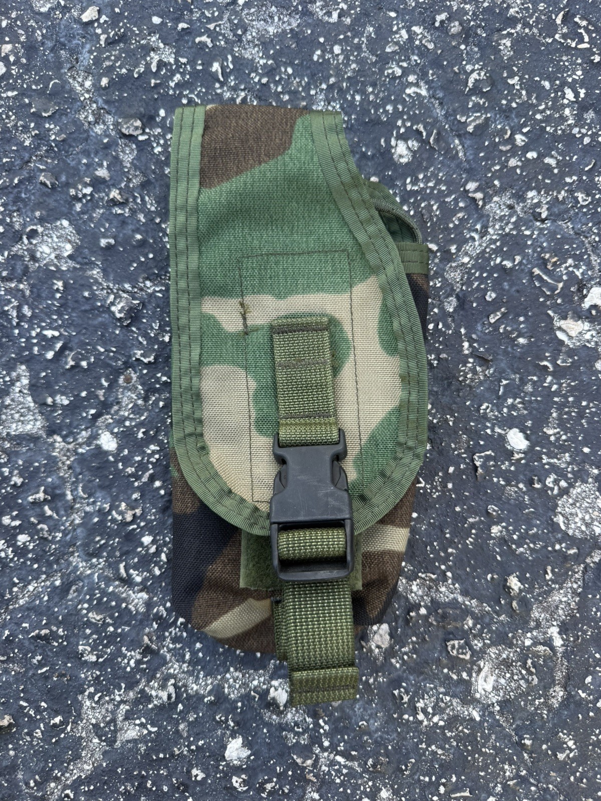 USGI M81 / Woodland Radio Pocket Molle Pouch VGC