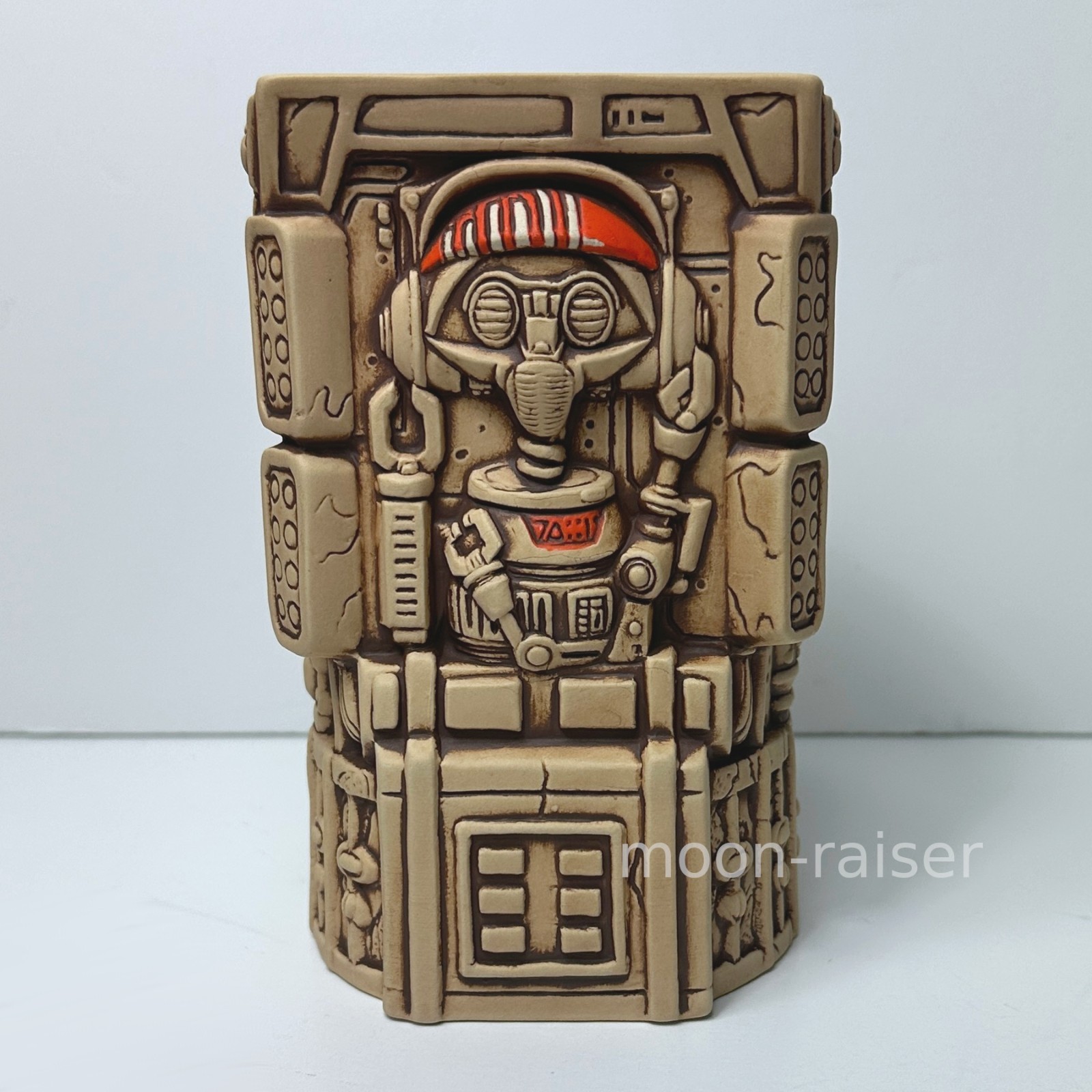 Disney Parks Star Wars Oga\'s Cantina DJ R-3X Tiki Mug w/ Coasters DJ REX