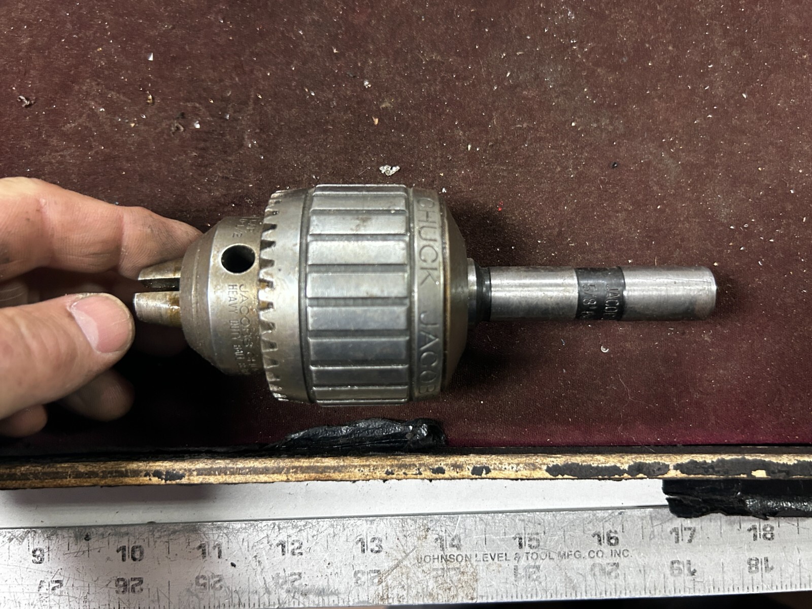 MACHINIST Dr11StCb TOOL LATHE MILL Jacobs Super Ball Bearing Chuck 0 - 1/2 14N