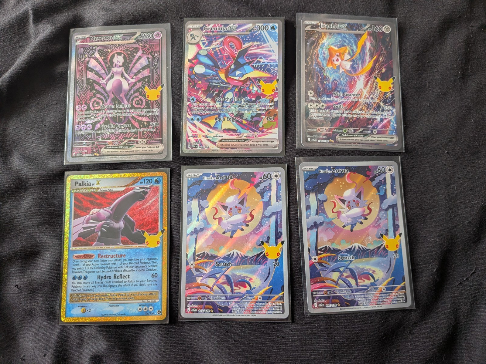 Pokémon 30th Anniversary SIR Card Bundle X6. Pack Fresh Mewtwo and More Pokémon 30th Anniversary SIR Card Bundle X6. Pack Fresh Mewtwo and More