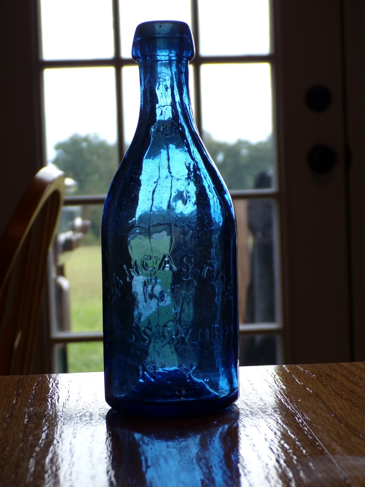 Iron Pontil Lancaster Glass Works Soda Iron Pontil Lancaster Glass Works Soda