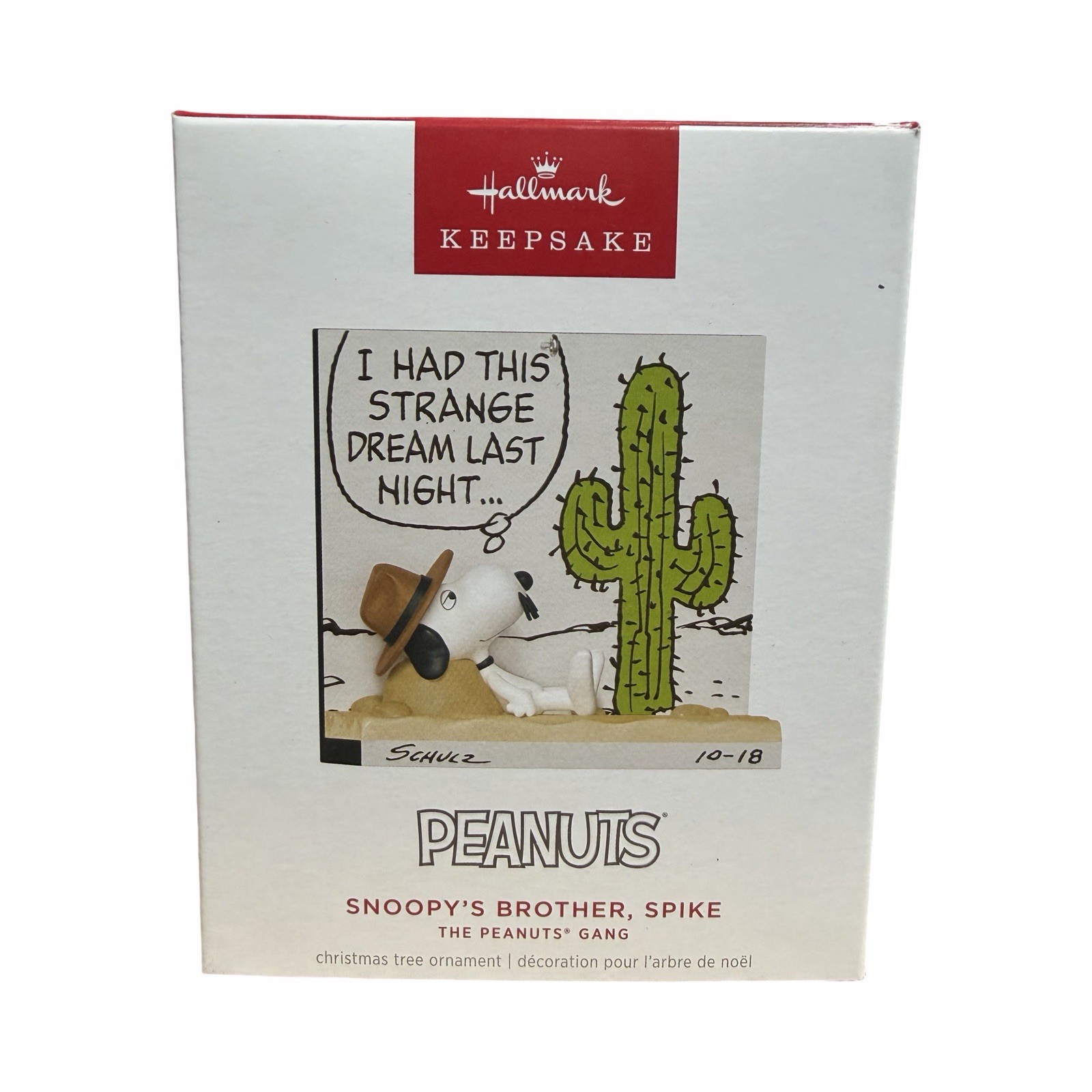 2025 Hallmark Snoopy\'s Brother, Spike Limited Edition The Peanuts Gang Ornament