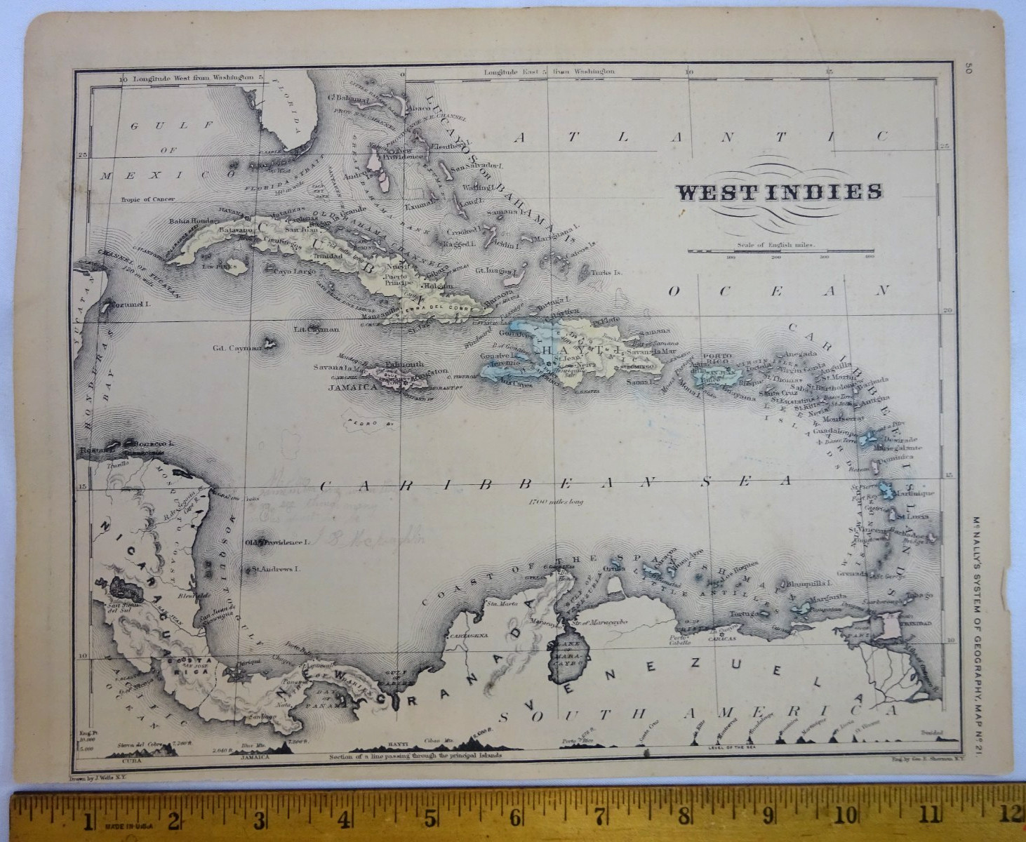1875 McNALLY\'S MAP 12\