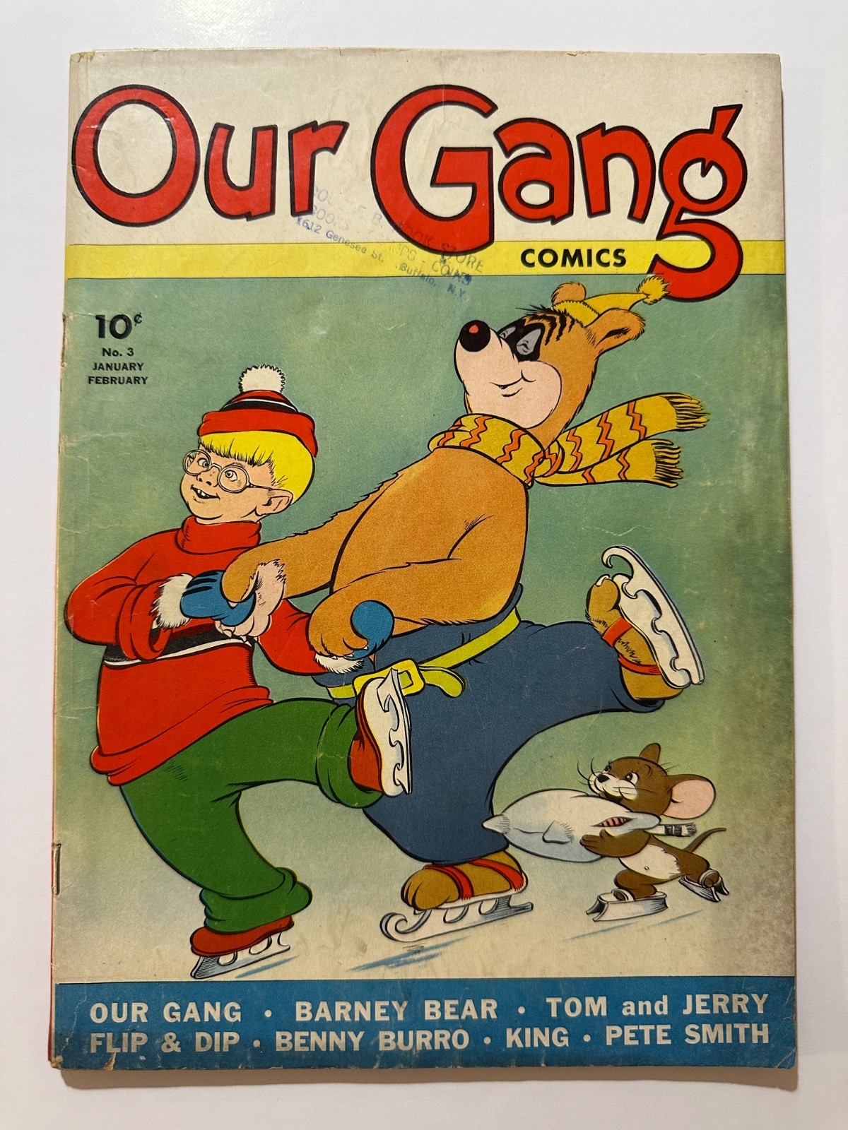 Our Gang #3 1943 Rare 3rd Tom & Jerry. Barney Bear. Walt Kelly John Stanley 