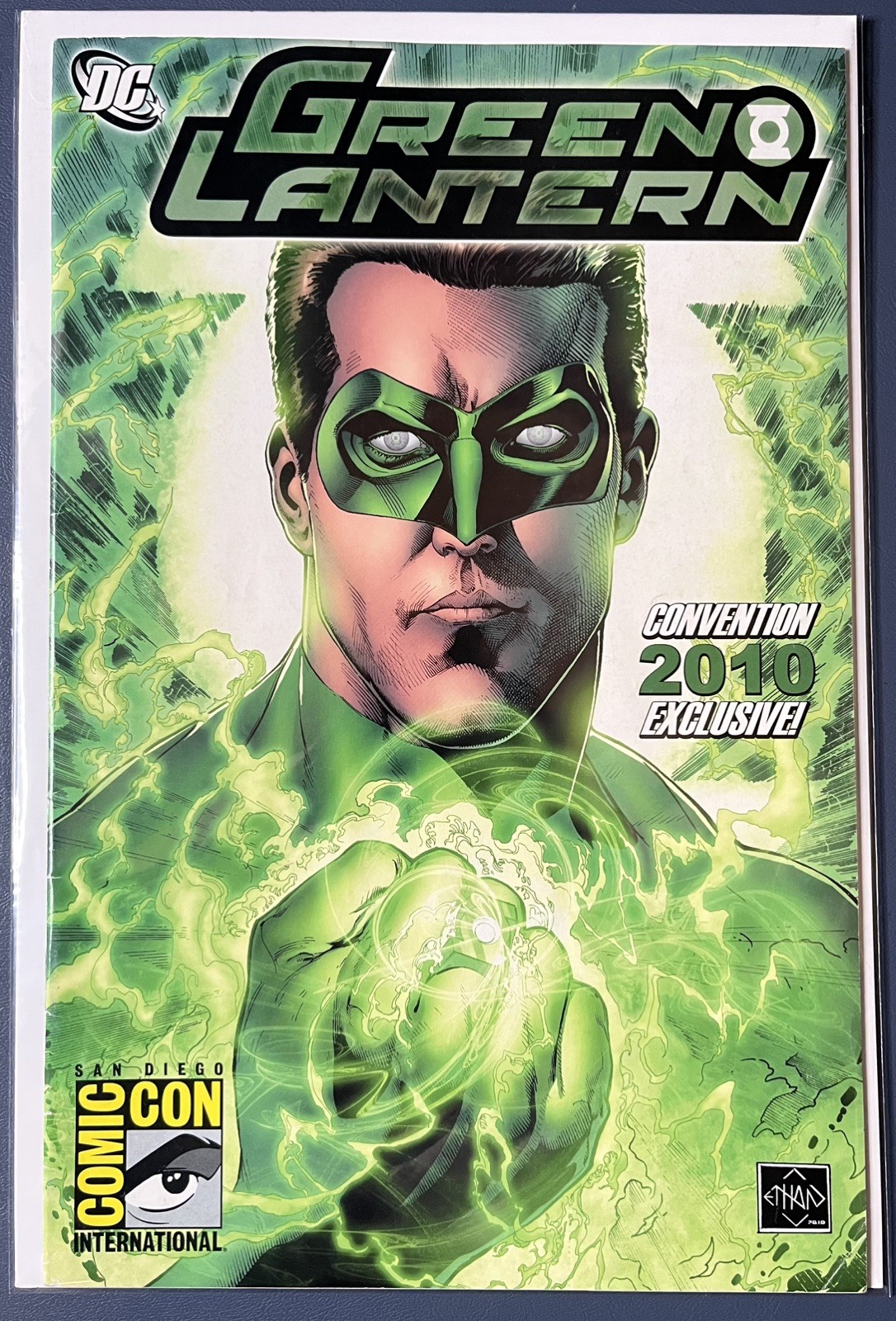 GREEN LANTERN 1, SDCC comic convention exclusive, 2010, San Diego