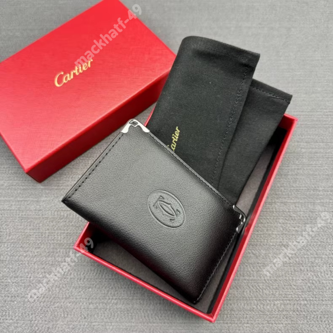 Cartier Black Calfskin Cardholder - NIB - Collectible Promotion AD Gift