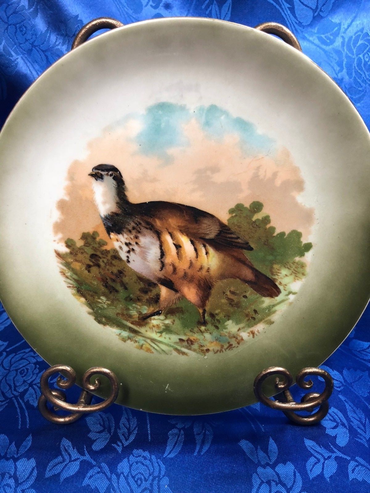 Beautiful Bavaria Bird Cabinet Plate