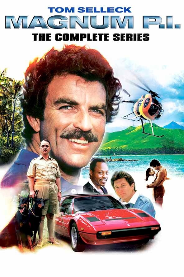 Tom Sellek Magnum Vintage Print Movie Poster Poster Poster 50x70cm