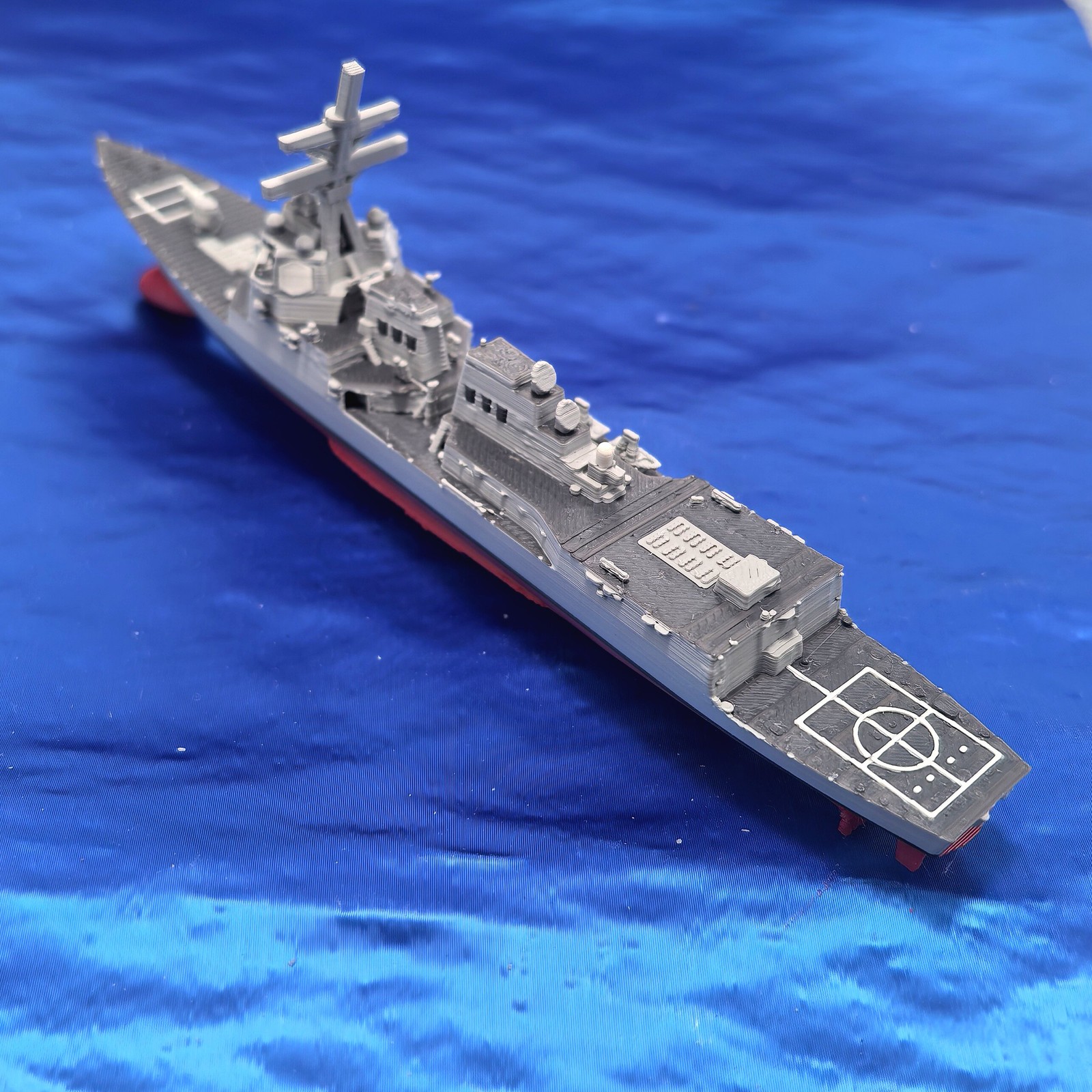 1/1000 Arleigh Burke‑Class Flight III DDG Guided‑Missile Destroyer Resin  Model