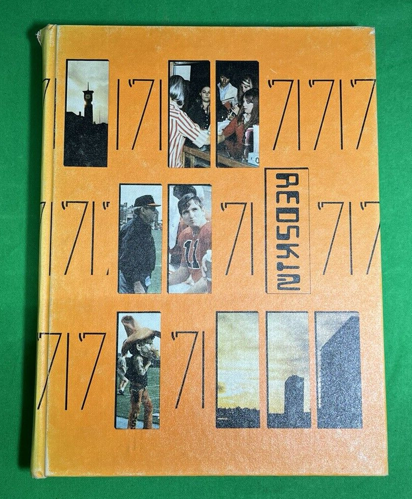 GOOD 1971 Oklahoma State University Redskin Yearbook #B