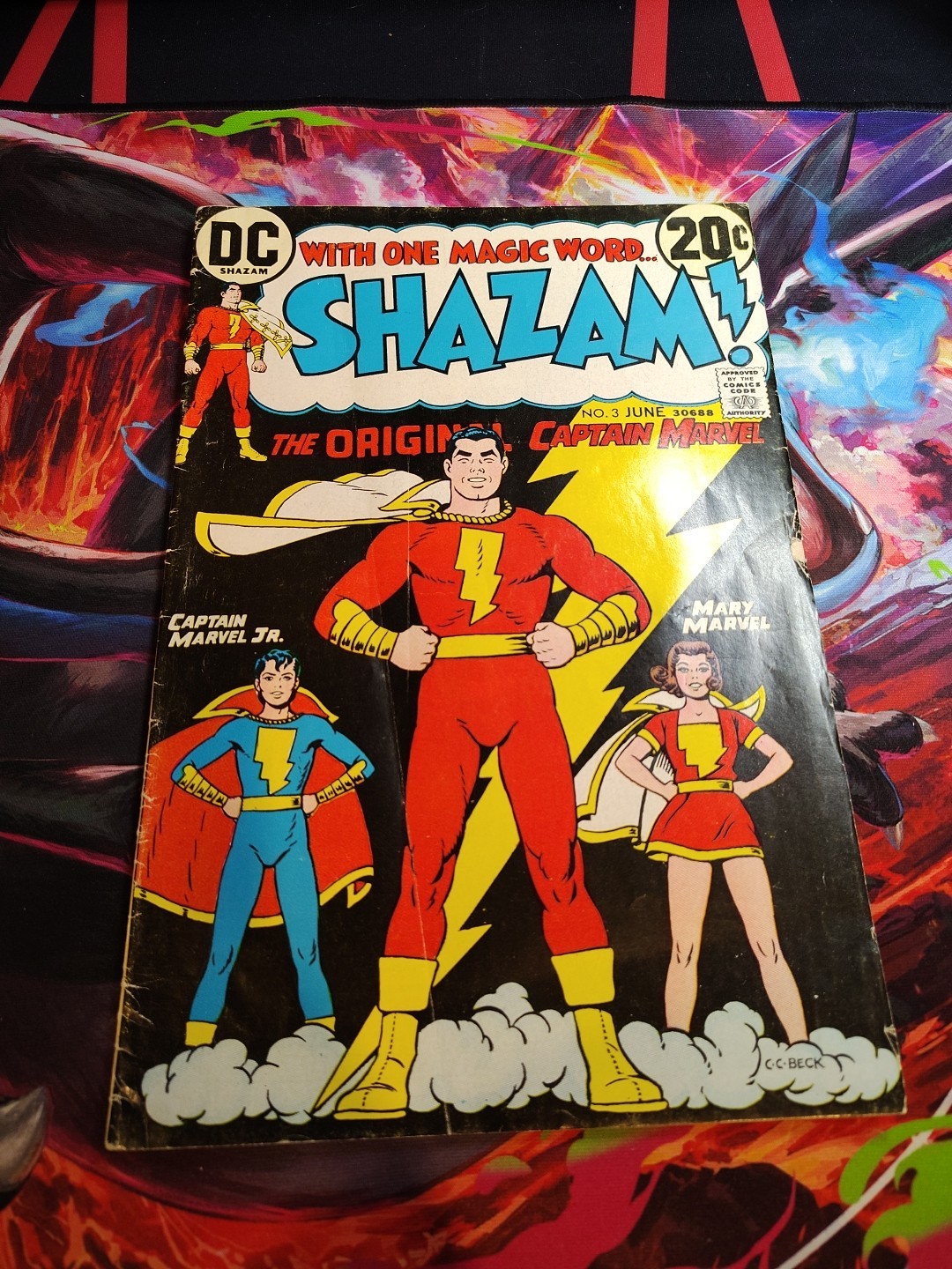 SHAZAM # 3 - -ORIGINAL CAPTAIN MARVEL-MIGHTIEST MORTAL-MARY MARVEL-CAP JR. SHAZAM # 3 - -ORIGINAL CAPTAIN MARVEL-MIGHTIEST MORTAL-MARY MARVEL-CAP JR.