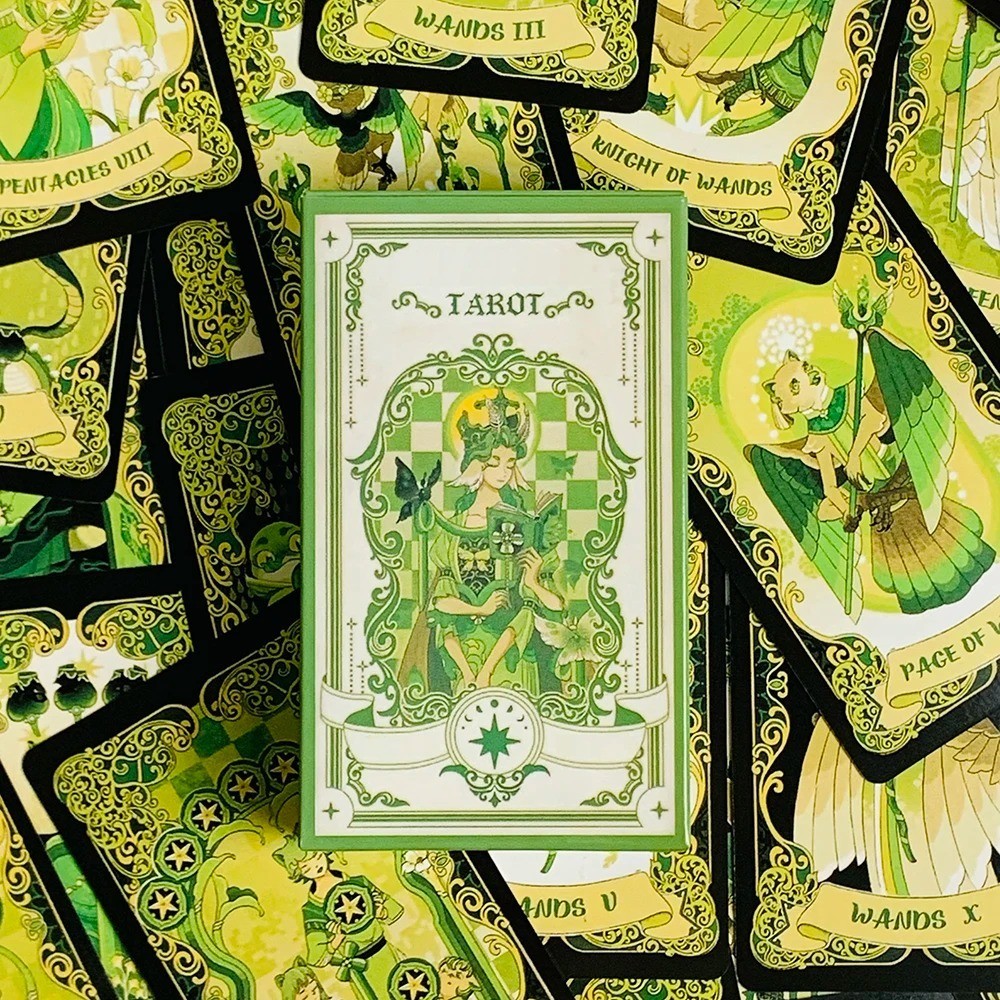 Tarot Card Deck 78 Cards English Divination Oracle Game Meditation