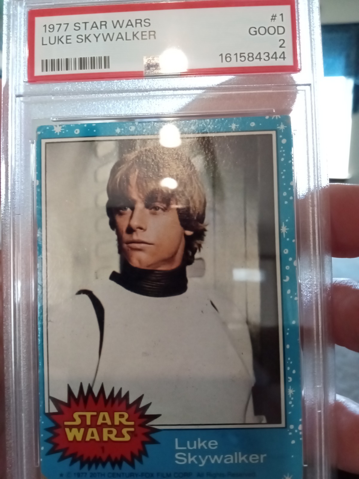 Luke Skywalker - 1977 Topps Star Wars #1