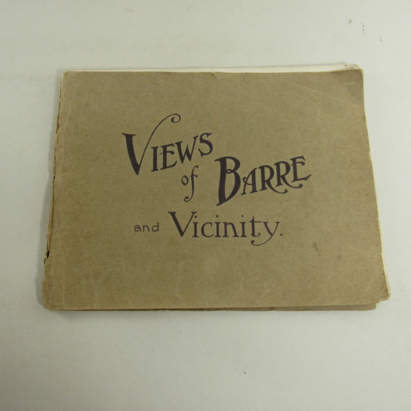 Views Of Barre And Vicinity Early 1900s Souvenir Photo Booklet Barre Vermont