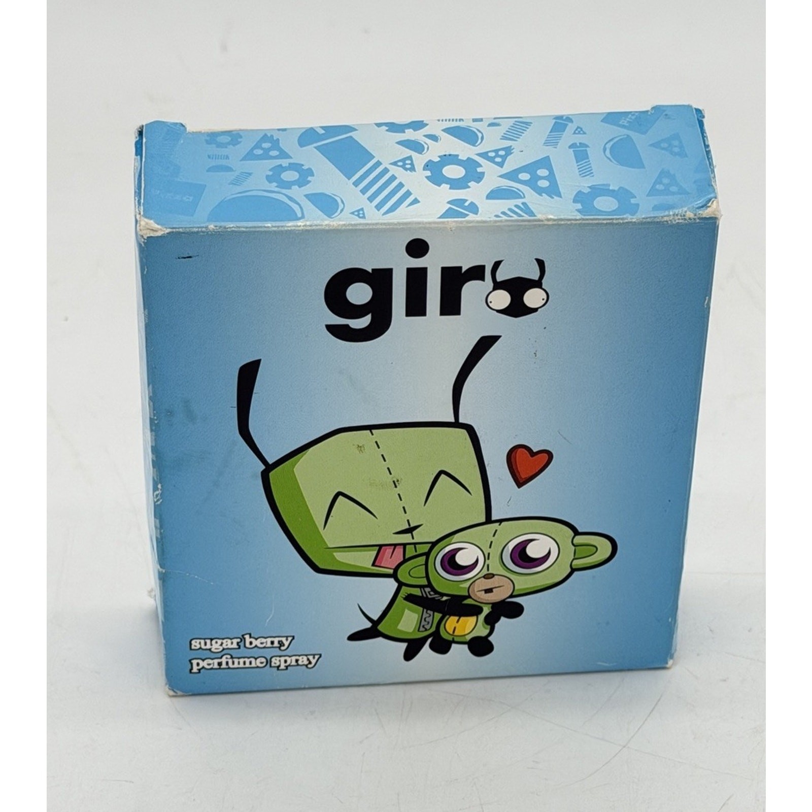 Vintage 2009 Nickelodeon Invader Zim Gir Sugar Berry Perfume Spray BOX ONLY RARE